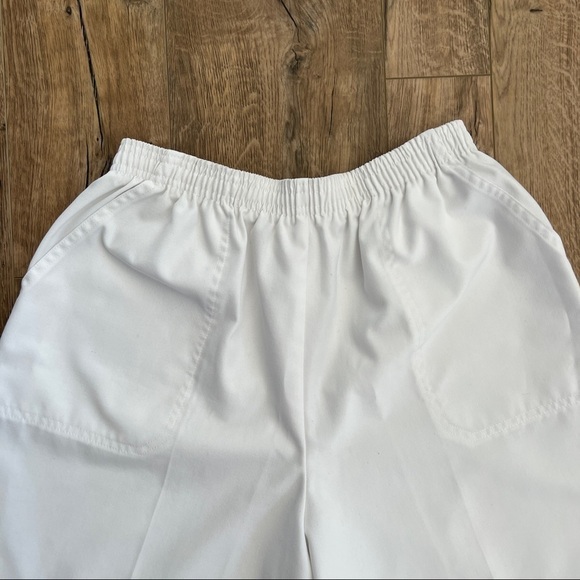Vintage 80s 90s Union Made High Rise White Retro Mom Shorts - Picture 3 of 8